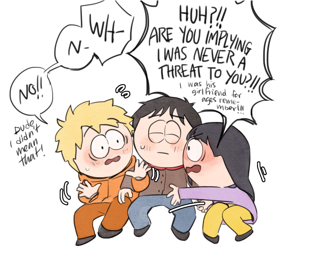 shouri 🐾 on X: "for an unknown reason i'm obsessed with the idea of wendy  and kenny not getting along (with stan caught in between)  https://t.co/spqfmOSWxf" / X