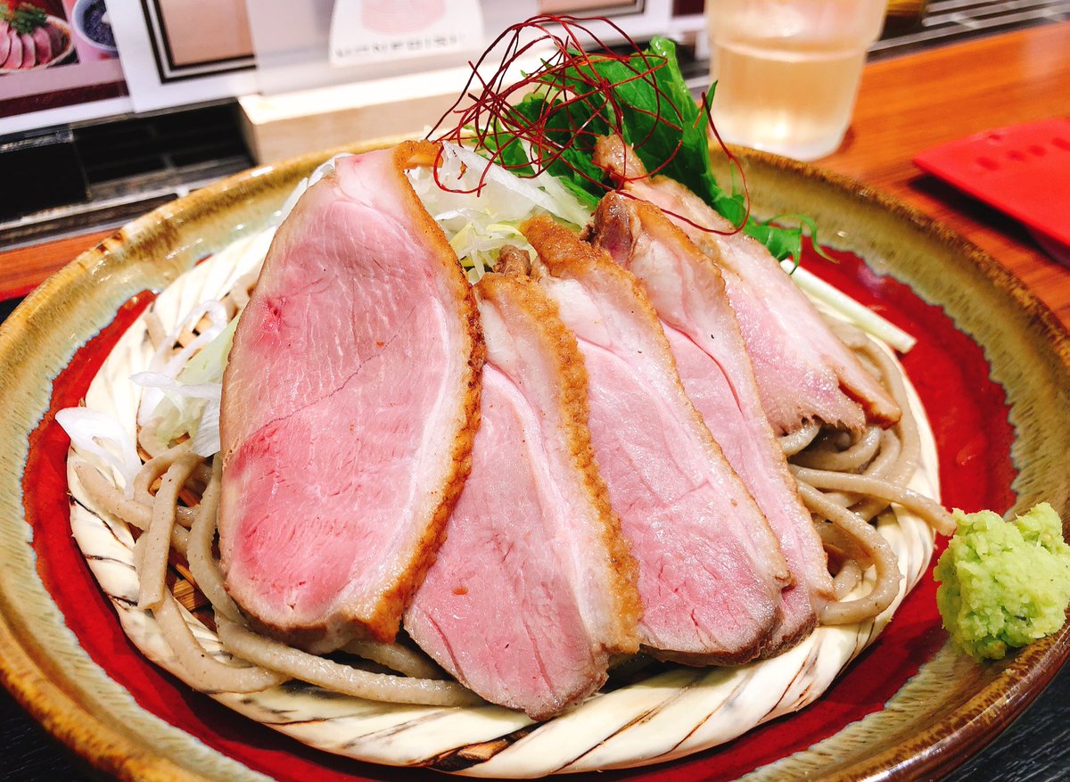 仙台parco 仙台パルコ パルコ2 1階 肉和食と蕎麦 ほねぎし 京鴨南蛮 温つけ 仙台グルメ 仙台ランチ ランチ