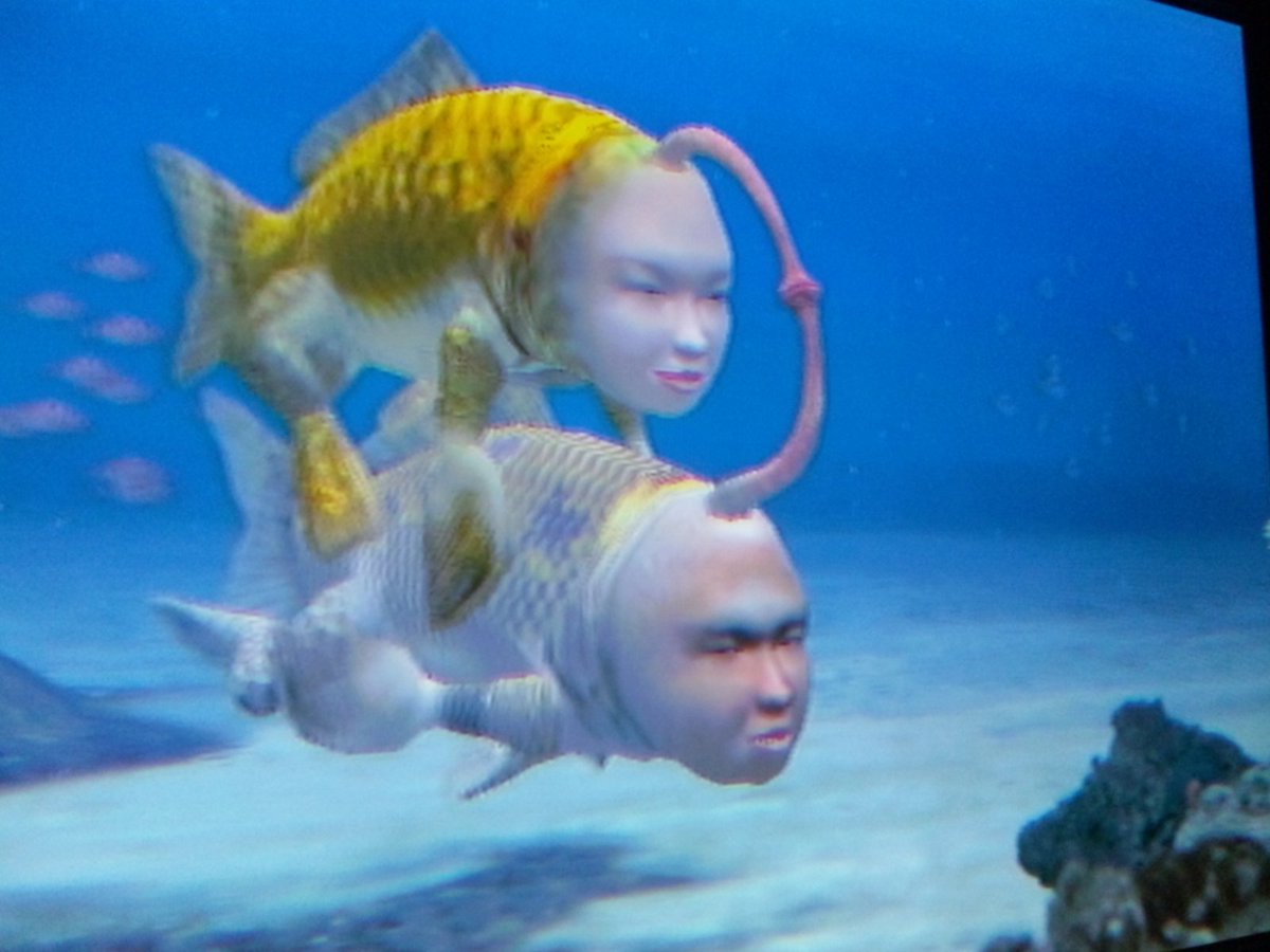 Kx0jIblmzZ3EKT2's tweet image. 初代シーマン！？
こちらとしては新作が出ても問題無いが。。。
セガの技術力を見せるが良い～♪
#初代シーマ 
#シーマン 
#セガ
#しくじり先生