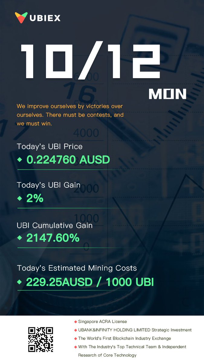 UBI_EX's tweet photo. Let’s mine UBI https://t.co/gUo8ZImPUw