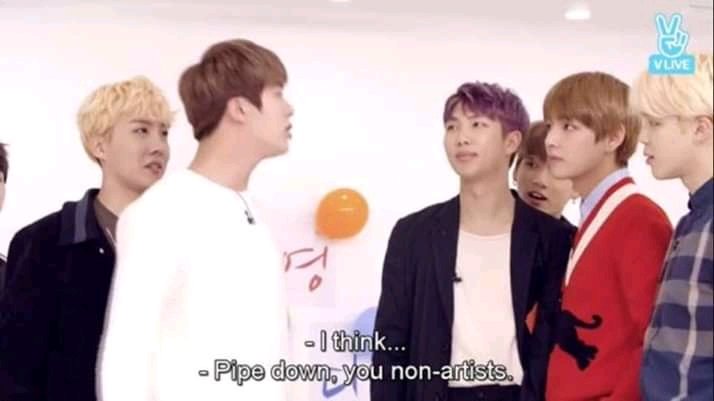 armys to haters be like: