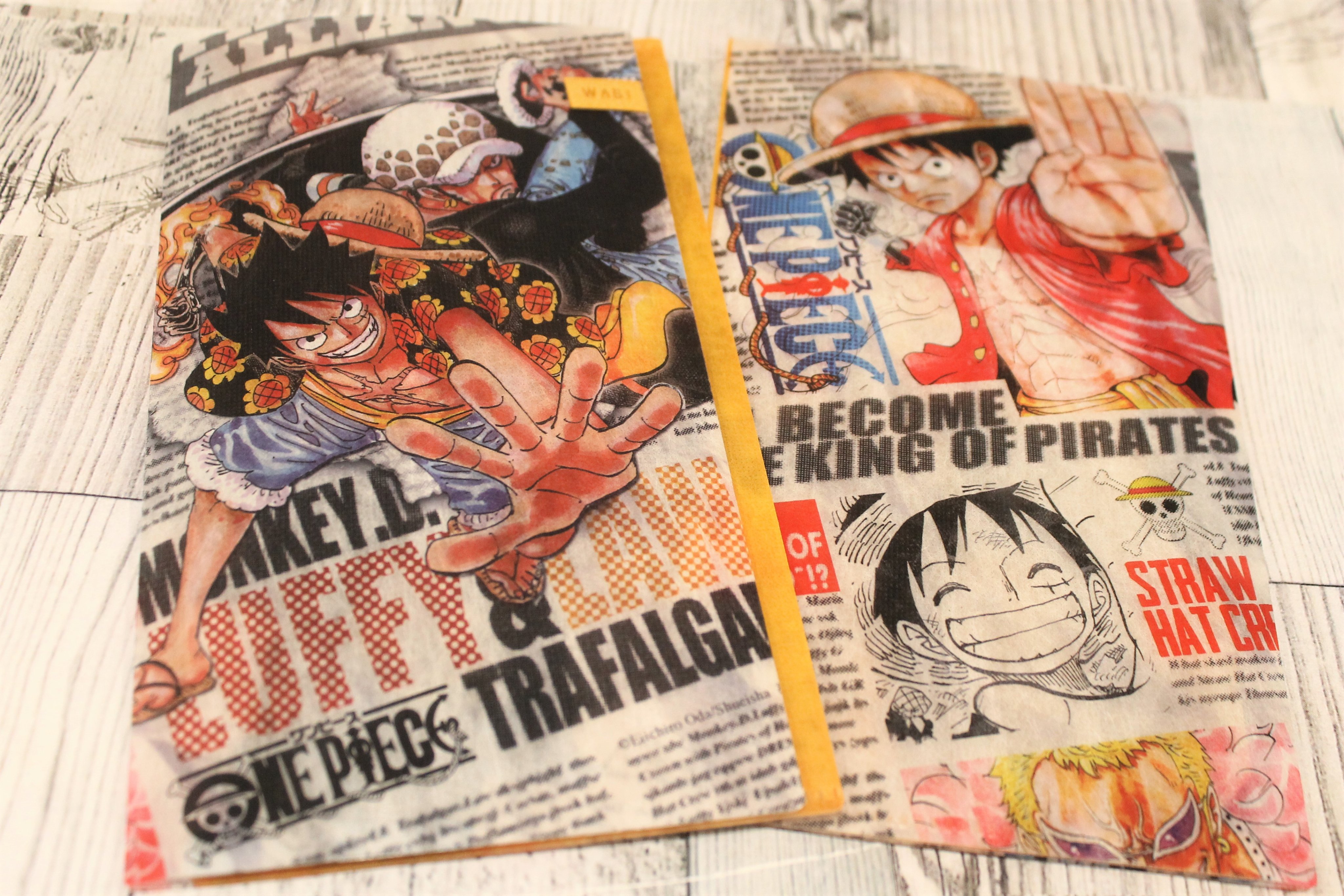 One Piece麦わらストア渋谷本店 新商品 原画商品 抗菌マスクケース わびさびファイル きせかえジャンプコラボver 1 100円 税込 好評発売中 麦わらストア Onepiece T Co N0ibaavurr Twitter