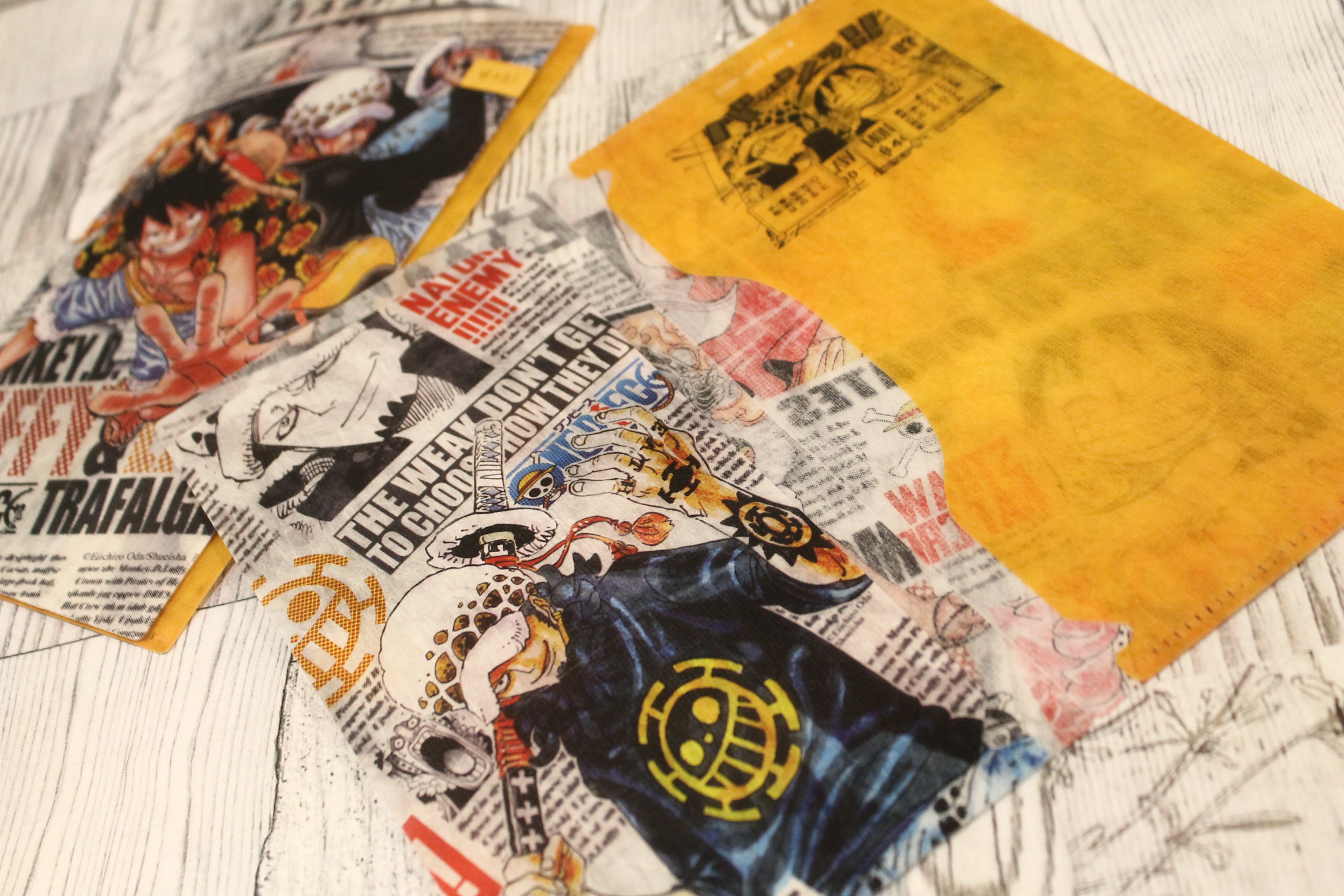 One Piece麦わらストア渋谷本店 新商品 原画商品 抗菌マスクケース わびさびファイル きせかえジャンプコラボver 1 100円 税込 好評発売中 麦わらストア Onepiece T Co N0ibaavurr Twitter