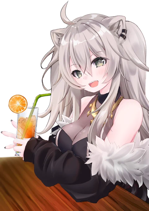ららーいおん!
オレンジジュースなとこも可愛くて好きー☺️✨✨
#ししらーと 