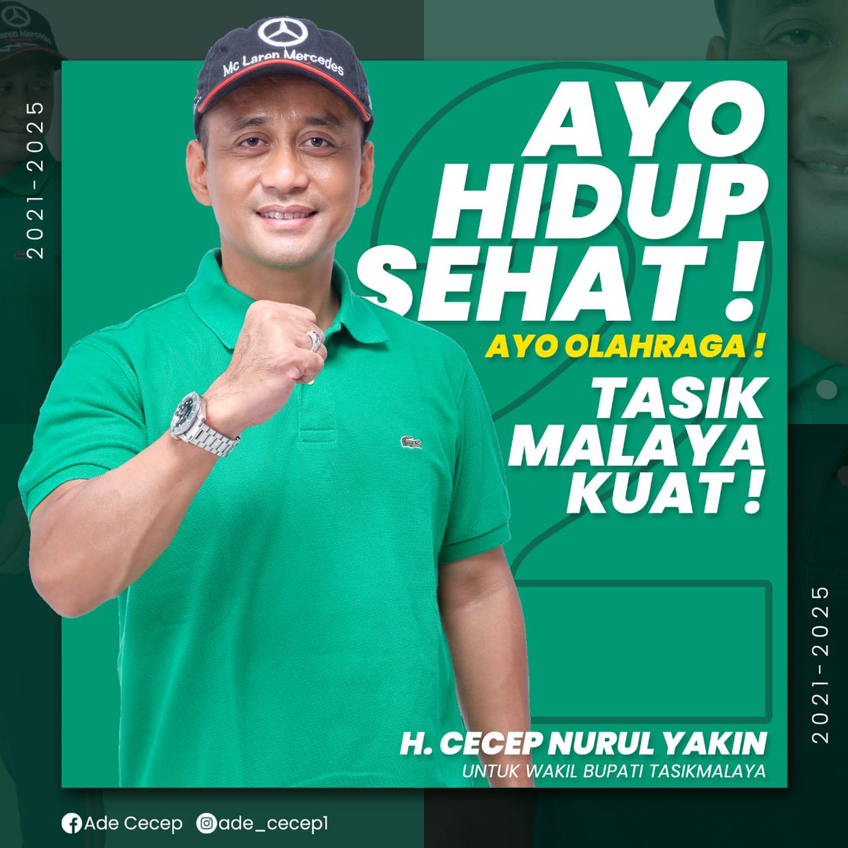 cnyteams's tweet photo. Tasikmalaya
Ayo sama-sama kita lawan covid-19 dengan budaya hidup sehat, rajin mencuci tangan, memakai masker, menjaga jarak dan rajin berolahraga. Ayo Tasikmalaya Kuat.
.
.
.
.
.
#No2
#Tasik
#NoUrut2
#SabaSapa
#AdeCecep
#HadeYakin
#TasikHade
#TasikYakin
#CNYTeams
#AdeSugianto https://t.co/zkHKOTUsXR