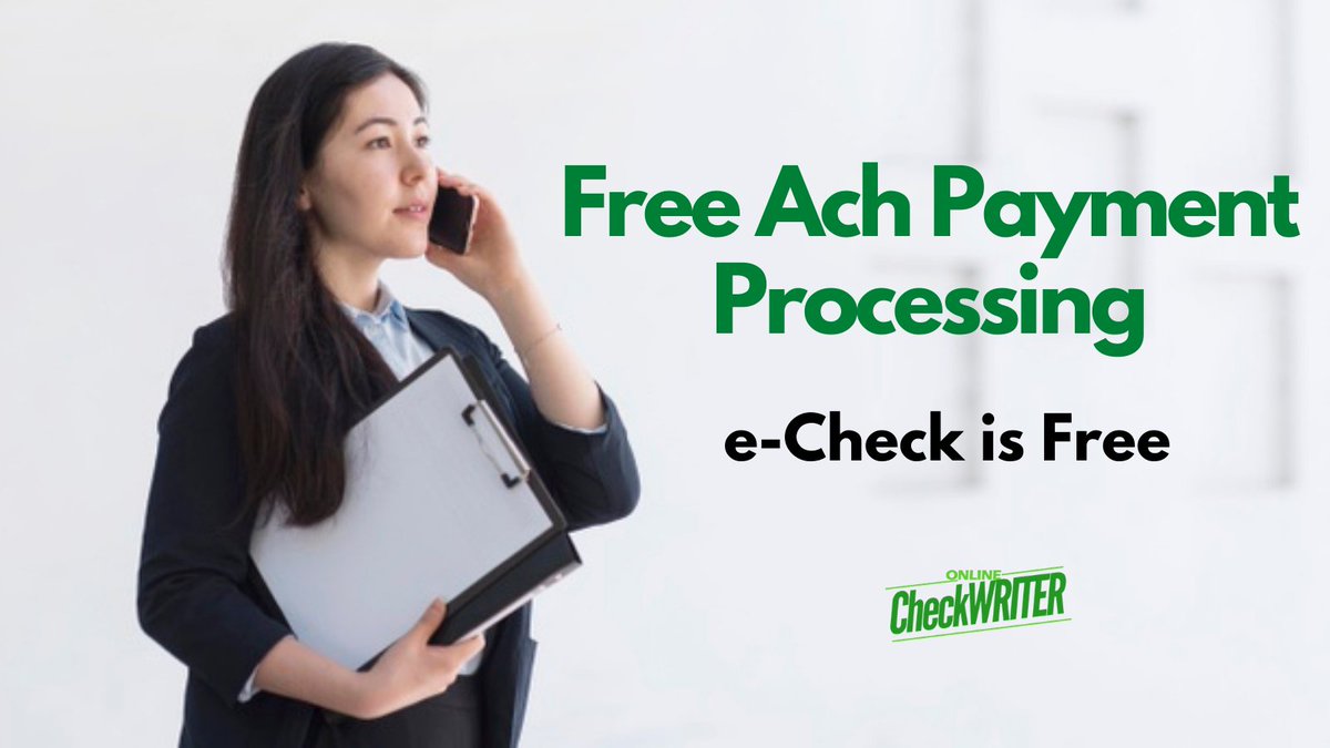 webcheckwriter's tweet photo. https://t.co/u75OKoLSd1
Even though an ACH payment is an electronic movement of money, it has certain limitations.
#OnlineCheckWriter #FreeAchPaymentProcessing #AchPayment #AchPaymentMeaning #AchPaymentProcessor #AchPaymentProcessingTime #AchPaymentOnlinecheckwriter #AchTransfer https://t.co/isSJzlZuuK