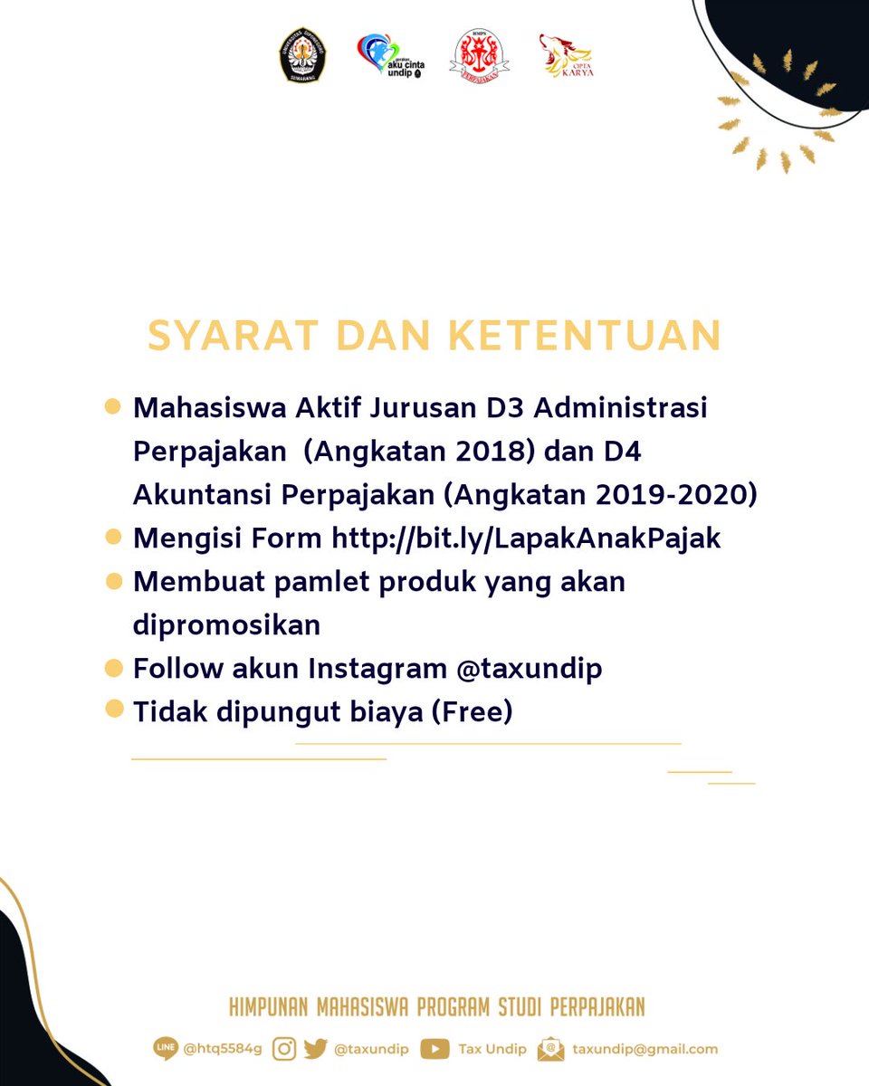 HMPS PERPAJAKAN tweet media