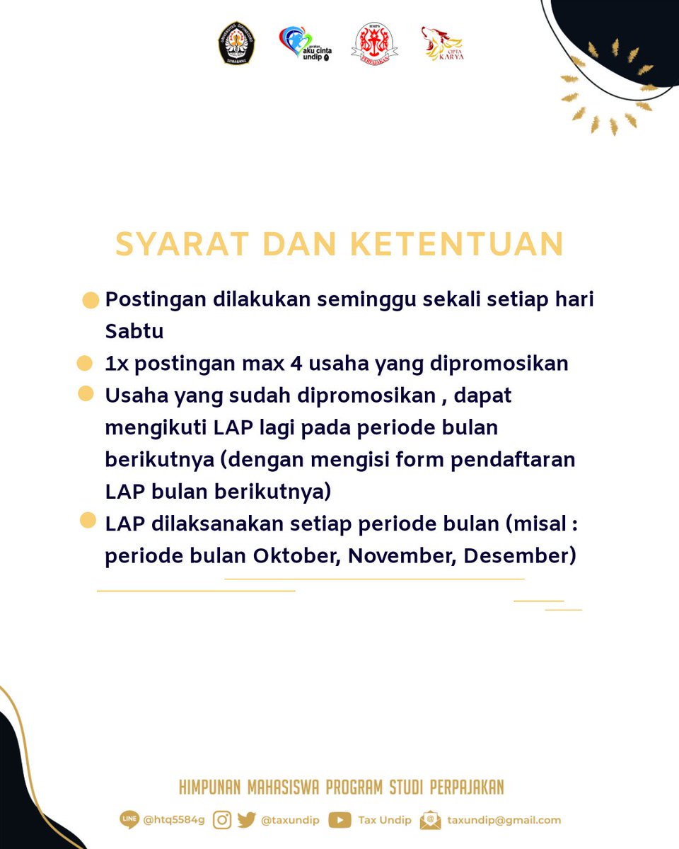 HMPS PERPAJAKAN tweet media