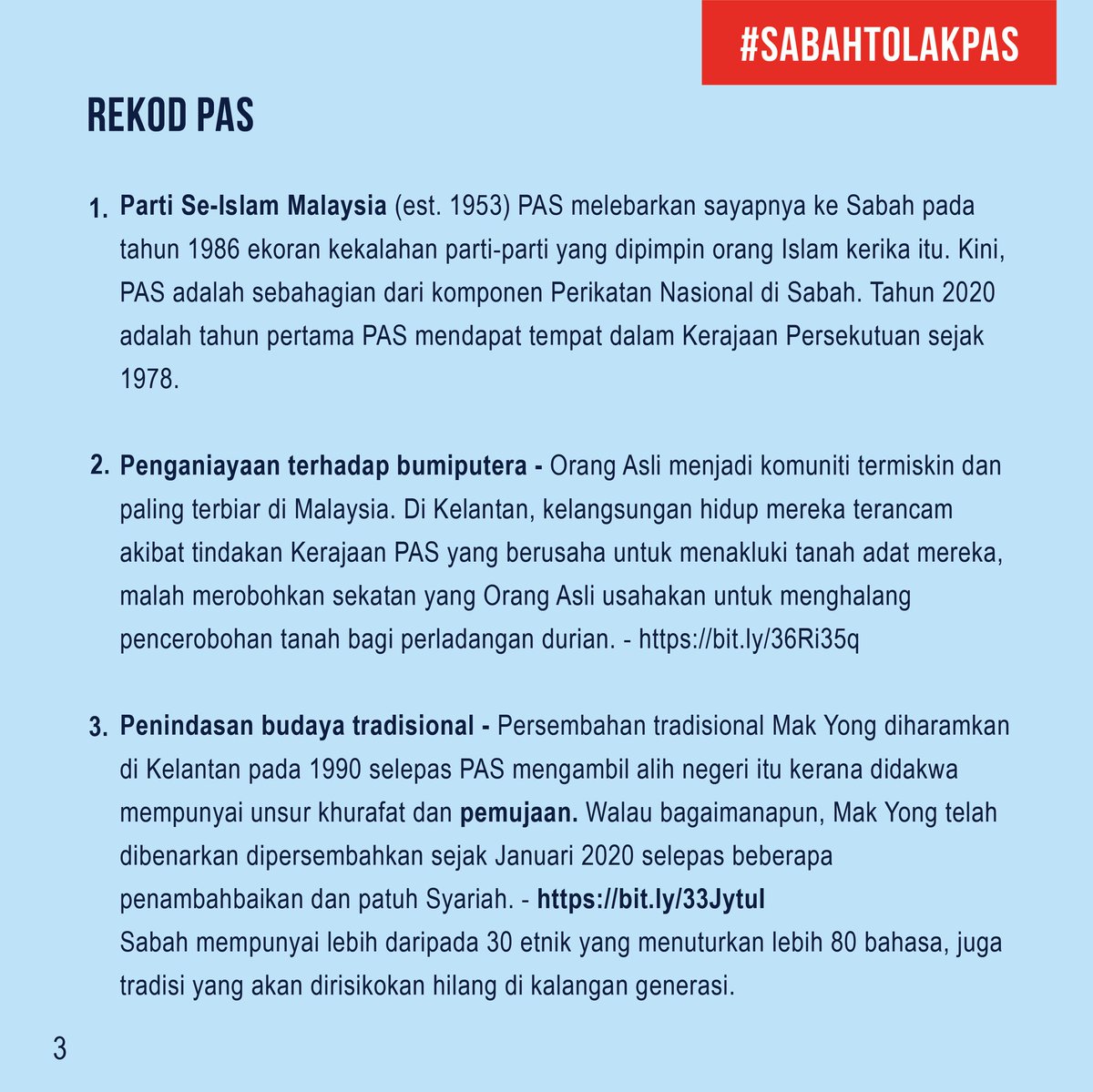fiqahdarisabah's tweet photo. #SabahTolakPAS
#NdaMauPAS
#AuoNohPAS
#MadaDoPAS https://t.co/twpkRpAXCG