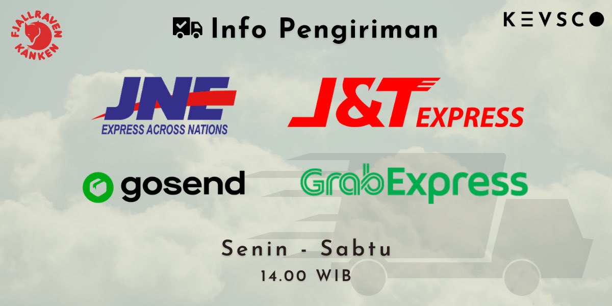 kevsbag's tweet photo. 🚛Info Pengiriman🛵

🗓 Senin - Sabtu
⏰ 14.00 WIB

#fjallravenkanken #kanken #kankenbackpack #kankenmurah #jualkanken #taskanken https://t.co/XsXkjaOpxG