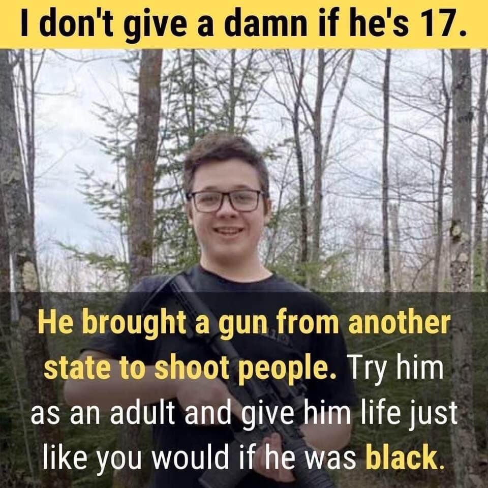 Do not run up on the brother. Self defense. If we need to raise money for this black man defense we should. They did it for white supremacists Kylie that murdered two people Kenosha Wisconsin.