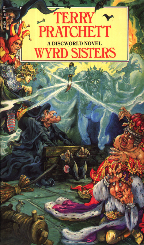 6. Wyrd Sisters. Royalty is a story we tell. Maybe we have more say in it than it wants us to admit.