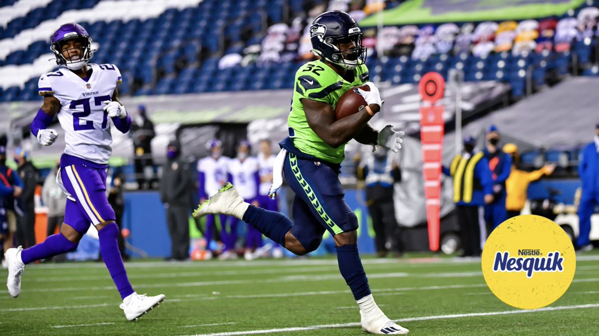 Seahawks's tweet photo. 5️⃣-0 for the first time in franchise history! 

Full #MINvsSEA 📸 Gallery: https://t.co/IrJ3Da8GmD

#GoHawks x @Nesquik https://t.co/Kt0xKmqaJs