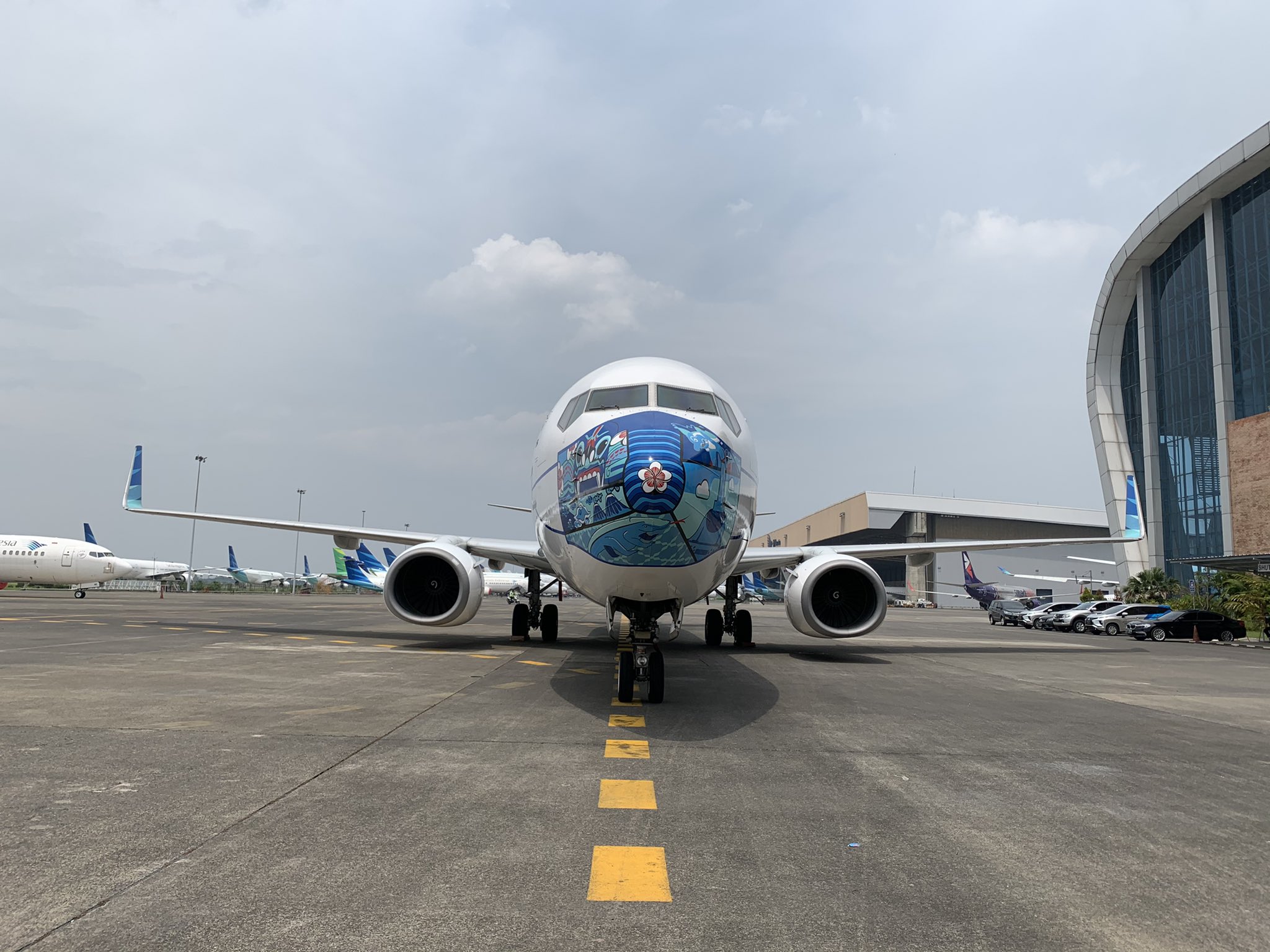 Garuda Indonesia Desain Masker Pemenang | PinterPoin