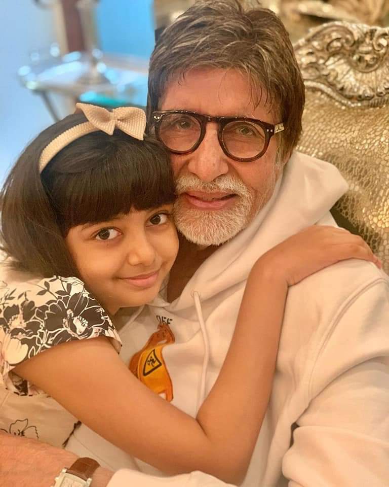 Aishwarya RaiBachchan shares selfies with father-in-law and megastar Amitabh Bachchan to wish him a happy birthday! 