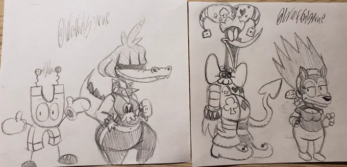 You ever tried putting your characters in the Rocko's Modern Life style at 1 am

Well I tried

Enjoy lmfao? 