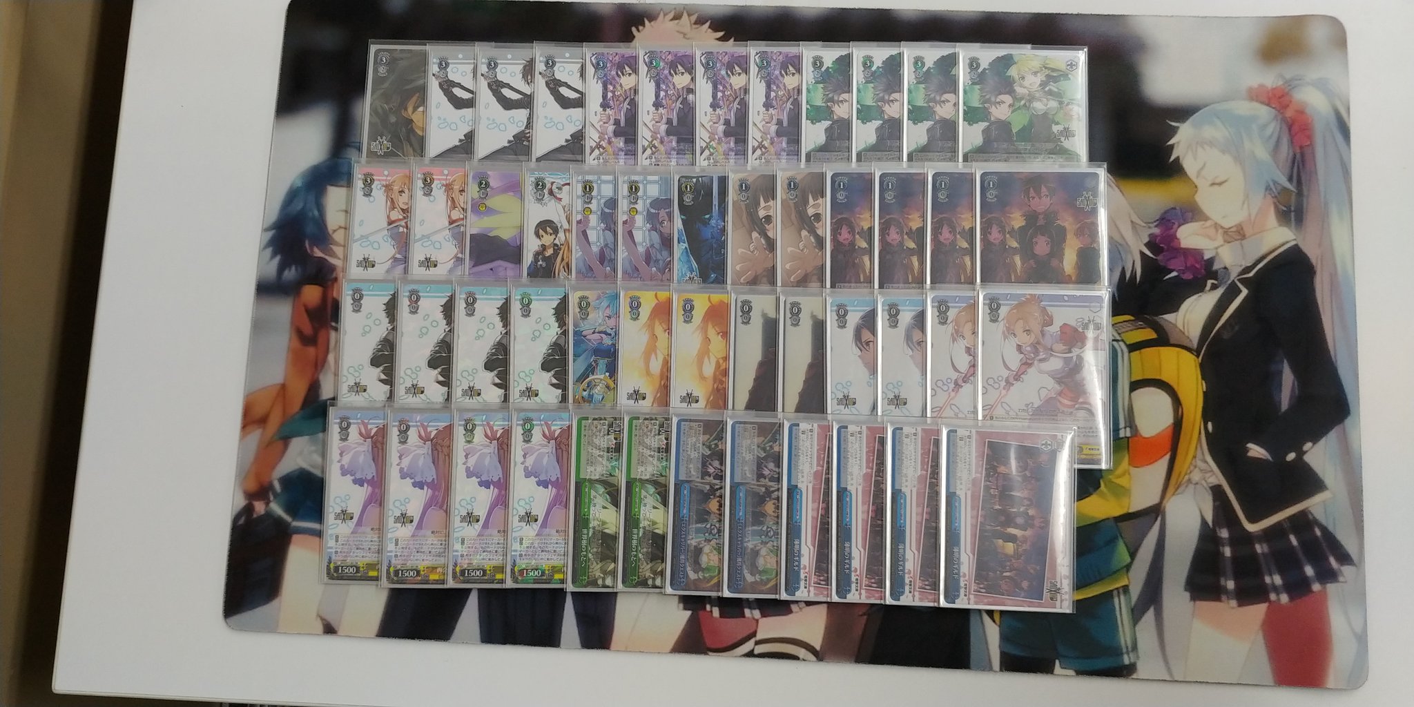 Ws Sao優勝デッキレシピ カードゲームのシーガル仙台駅前店 ヴァイスシュヴァルツ Wsdecksao しろくろ速報