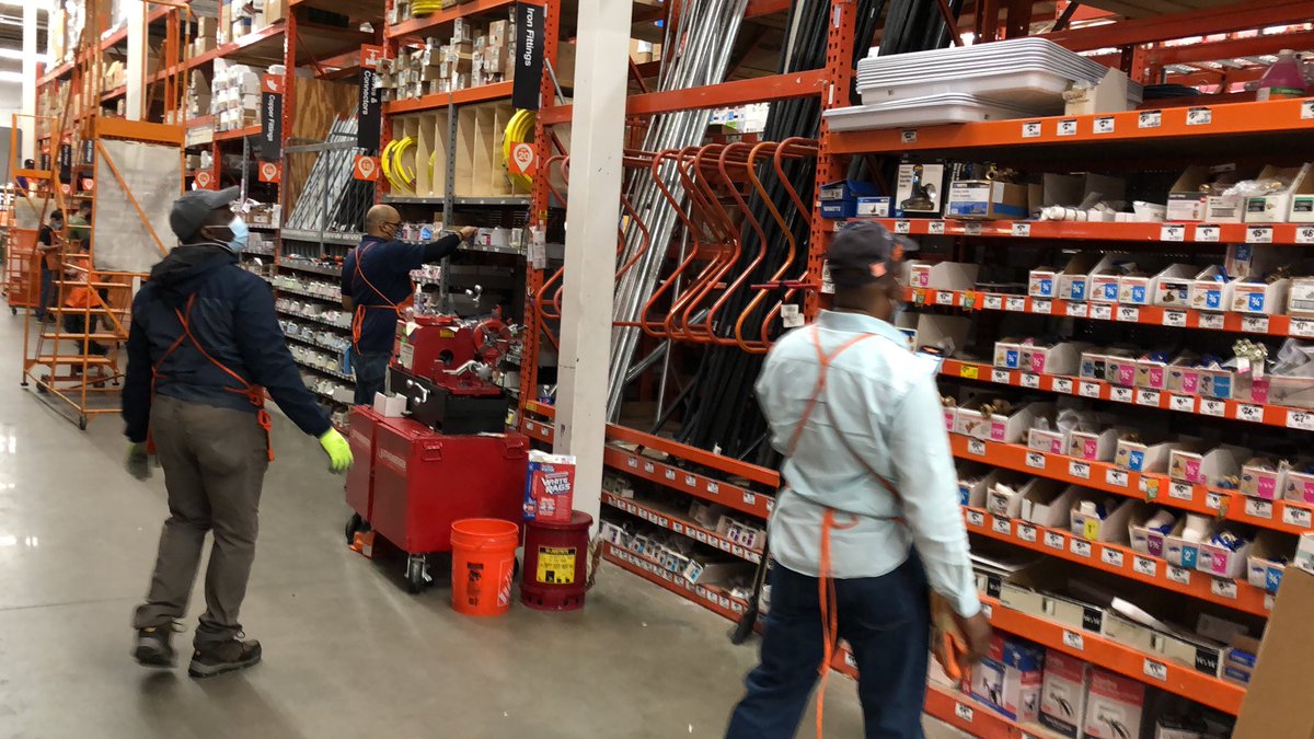 Monday morning pack down.. pipe and fittings at 2507