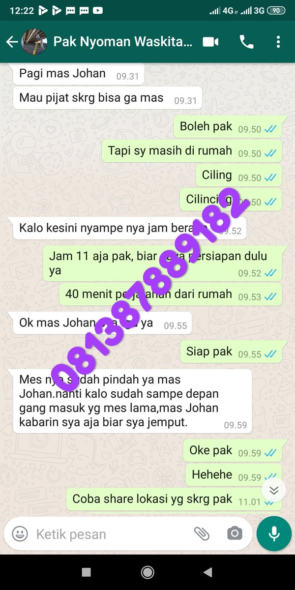 PijitTimur's tweet photo. open bo
Ready In/Out wa 
Wa.081387889182
Izin suhu🙏 
@puterabaran
@KJkrta2
@jack19680
@Mr91202132
@Healthypijat
@P17900 
@RendyTop3 
@PJadetabek
@Ady6988
@Egi25Mb
@Pijit30748202
@AhmadMssg 
@TopMssgBdg
@PijatMrP @Onlymassage5 
@Bighard74946993
Numpang iklan suhu https://t.co/AOt12CoOlW