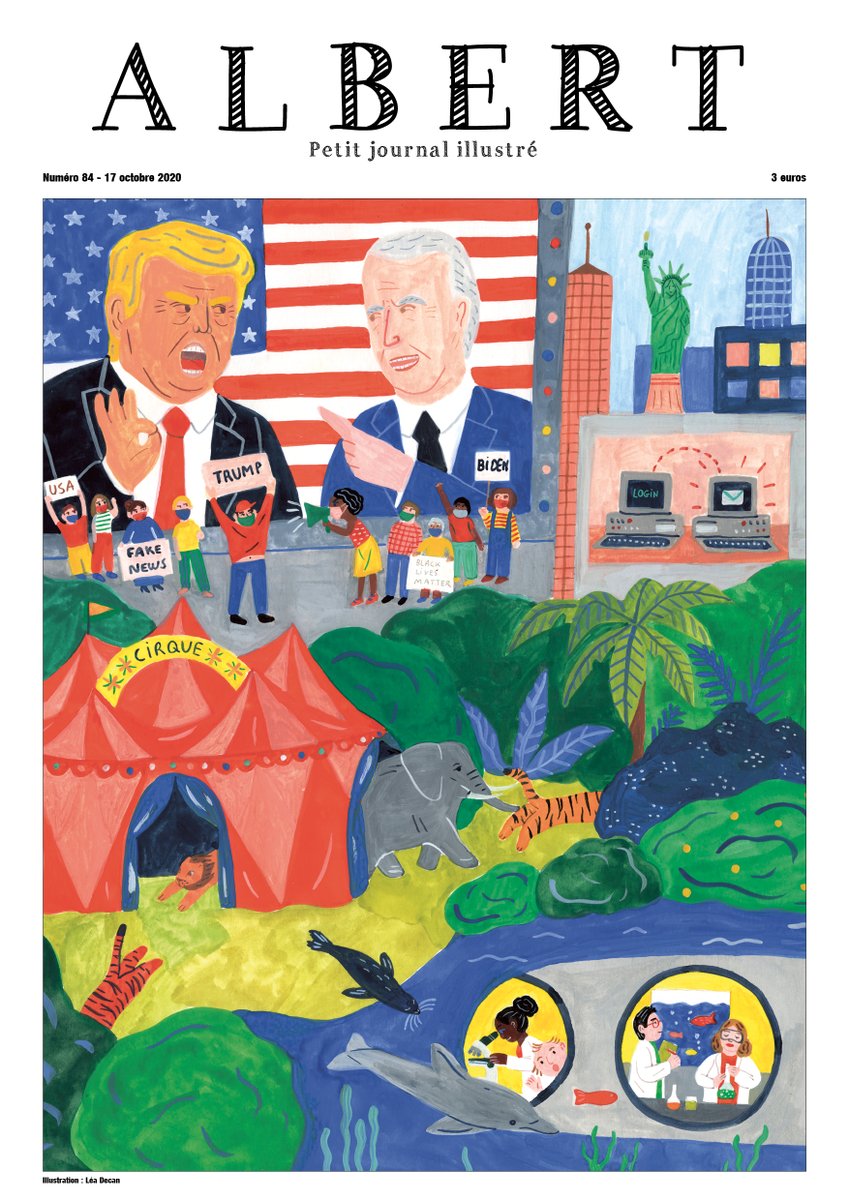 albertlejournal's tweet photo. Voici la Une du numéro 84, illustré par Léa Decan et disponible dès aujourd'hui ! Bonne lecture !
https://t.co/DG6ZVgkeYy https://t.co/MbWsrHj3nE