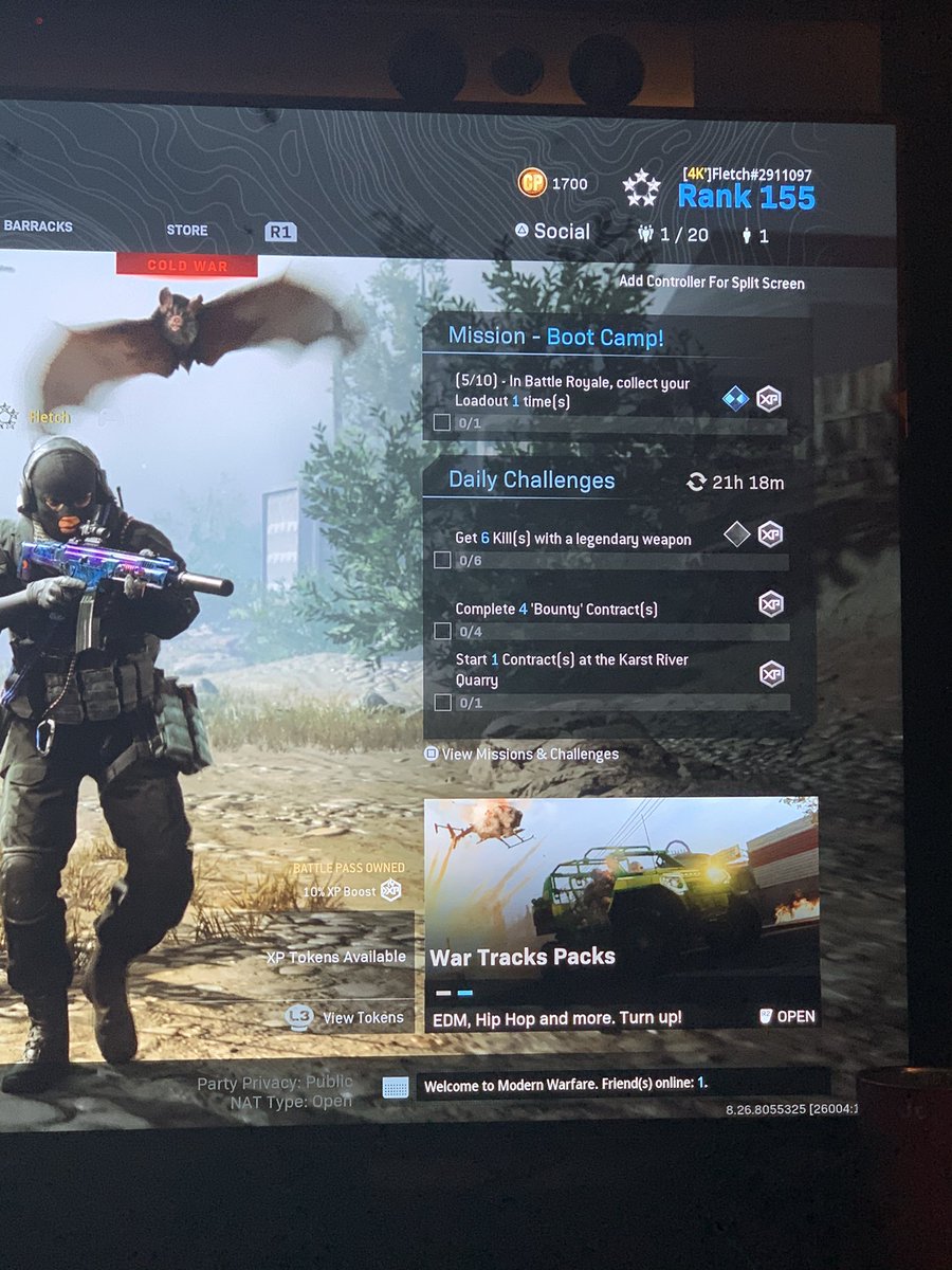 Richiefletch's tweet photo. So @CallofDuty how am I supposed to complete today’s daily challenge of completing 4 Bounty’s contracts when you’ve removed them from the game 🤔 #wherehavethebountysgone #cod #mw https://t.co/q2a2YDH38w