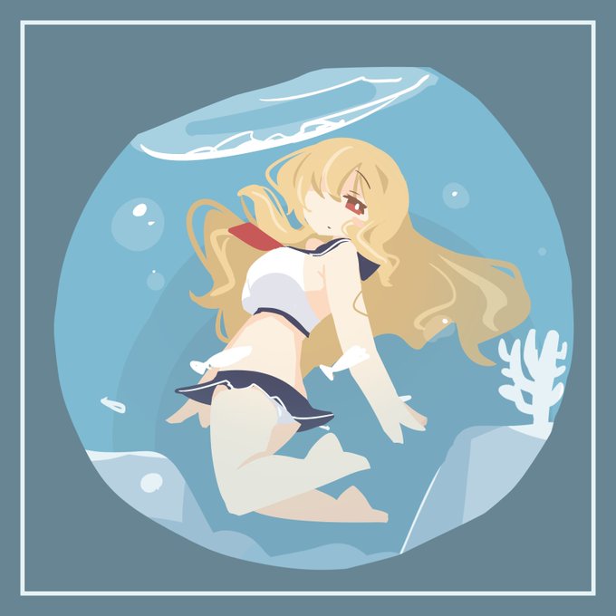 セーラー水着黄樹さま 