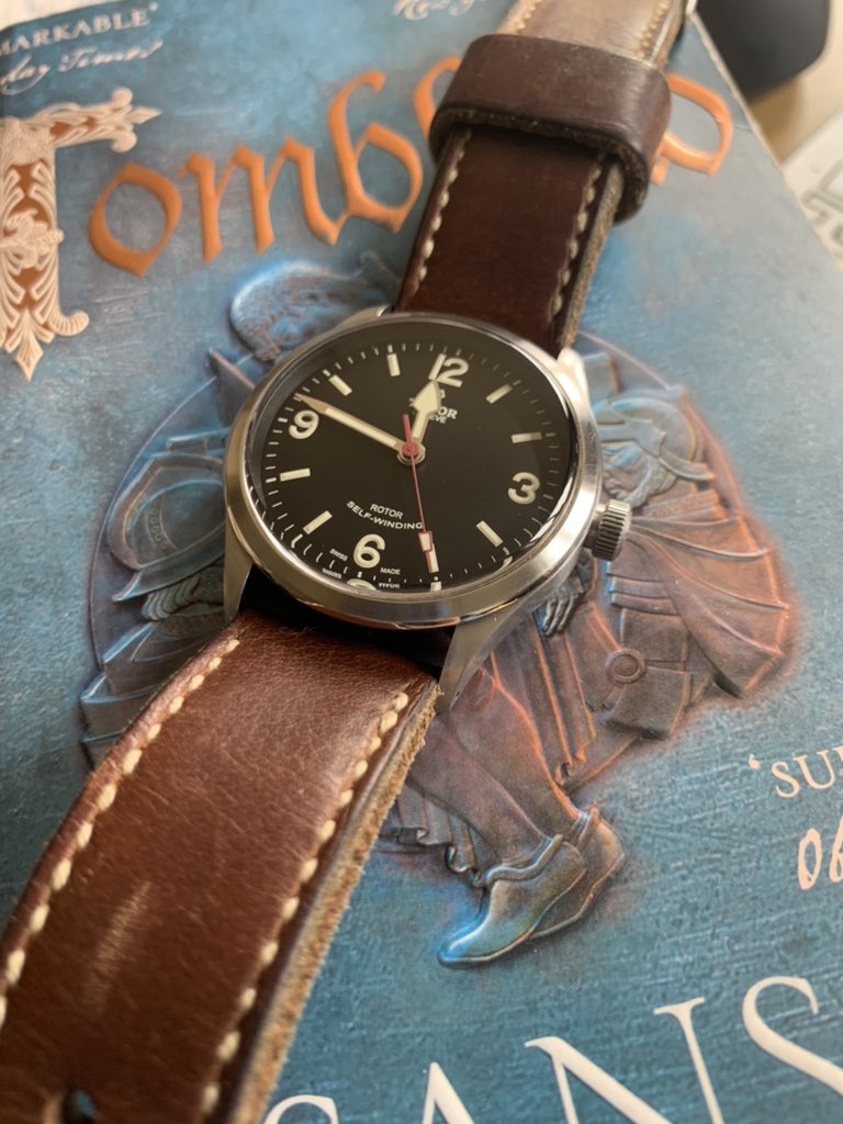 watchbod's tweet photo. Today’s Acquisition. Tudor Heritage Ranger. Latent Power!! And an awesome book!!! @RolexTudor #swisswatch #watchlover #shardlakeseries #watchesforsale #tudorwatches #watchesofinstegram @MstrShardlake https://t.co/J8CDHXQrTh