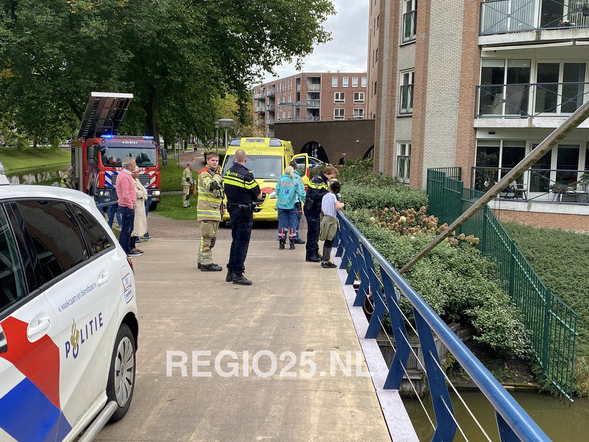 Melding brandweer Kampwal Emmeloord inzake hulpdiensten