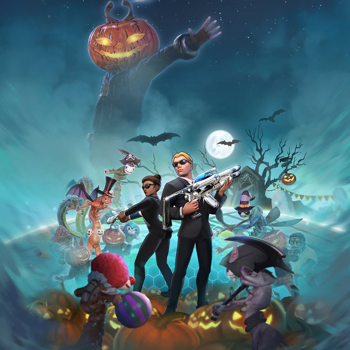 MIB_Invasion's tweet photo. Happy 🎃 Halloween, Agents! Get ready to battle the stages and win 💀 scary Alien cards + other 🎁 rewards! Remember to creep it real 😉
.
.
.
.
.
#aliens #mibgame #globalinvasion #meninblack https://t.co/gIRgxmByu4