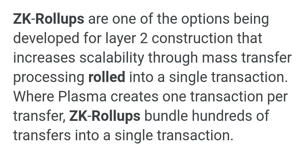 CrytoCoins's tweet image. $UBT #BaselineProtocol

For those who were about transaction costs and do not know what zk rollups are...