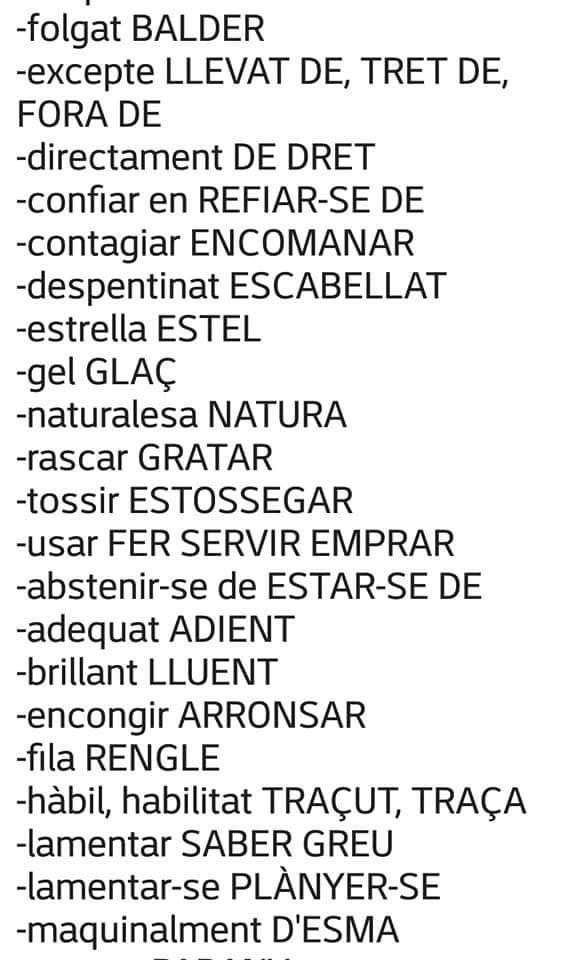 's tweet image. Bon dia!, de vegades arriben coses interessants pel whatts app. Amb el seu permís professor @Virgili7 #catala #correcte #Catalunya