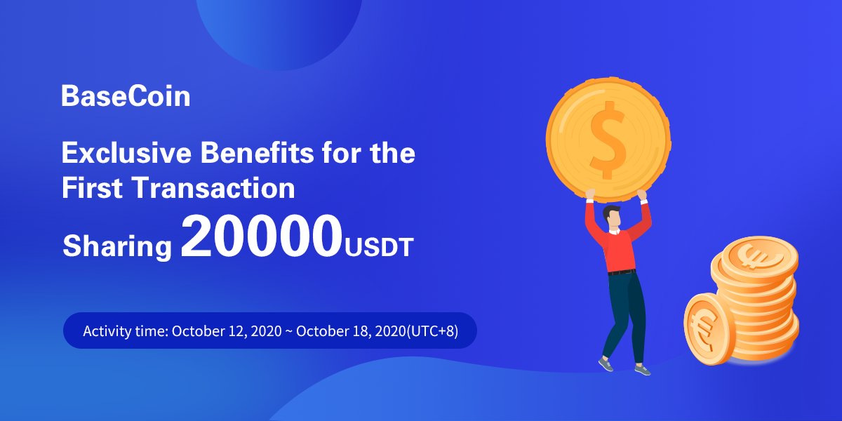 Exclusive Benefits for the First Transaction, Sharing 20000USDT 
Activity time : October 12, 2020 ~ October 18, 2020(UTC+8)

link.medium.com/GvsNvkt7vab