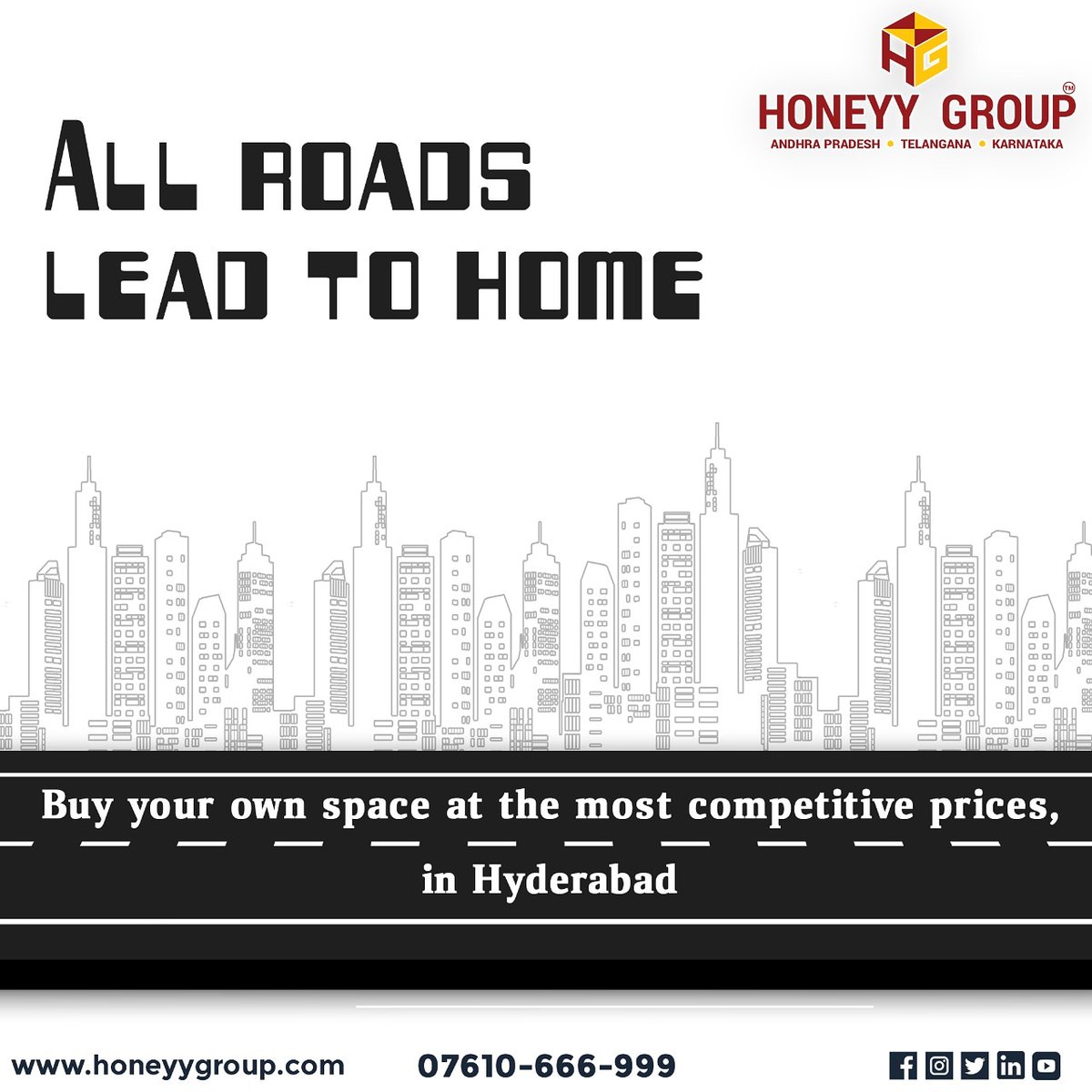 HoneyyGroup's tweet image. 🛤️All roads lead to 🏠home. 

☑️Buy your own space at the most competitive prices, in #Hyderabad.

📞 𝑪𝒂𝒍𝒍 𝑼𝒔: 7610666999
 📧 𝑴𝒂𝒊𝒍 𝑼𝒔: 𝒊𝒏𝒇𝒐@𝒉𝒐𝒏𝒆𝒚𝒚𝒈𝒓𝒐𝒖𝒑.𝒄𝒐𝒎
🌐 honeyygroup.com

#offeryoucantmiss #offeryoucantrefuse