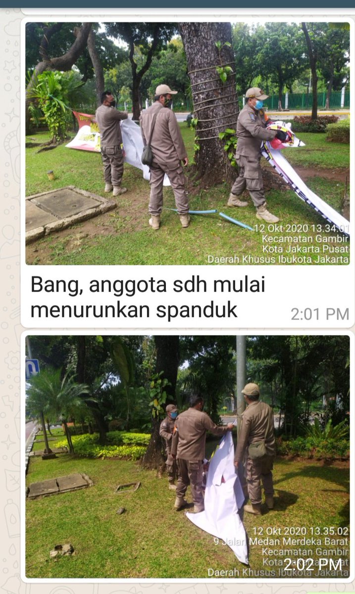 syahganda nainggolan (@syahganda) on Twitter photo Terimakasih kepada presiden rakyat Jkt <a href="/aniesbaswedan/">Anies Rasyid Baswedan</a> yang telah menurunkan spanduk2 najis provokator fitnah KAMI. Semoga Allah membalas kebaikannya Terimakasih kepada presiden rakyat Jkt <a href="/aniesbaswedan/">Anies Rasyid Baswedan</a> yang telah menurunkan spanduk2 najis provokator fitnah KAMI. Semoga Allah membalas kebaikannya