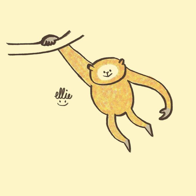 テナガザルのtwitterイラスト検索結果