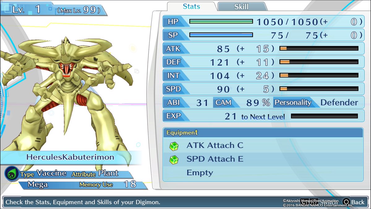 SilverRevan117's tweet image. I've finally done it!
I digivolved my first Mega level Digimon! :D
#Digimon #DigimonCyberSleuth #MegaLevel #PS4