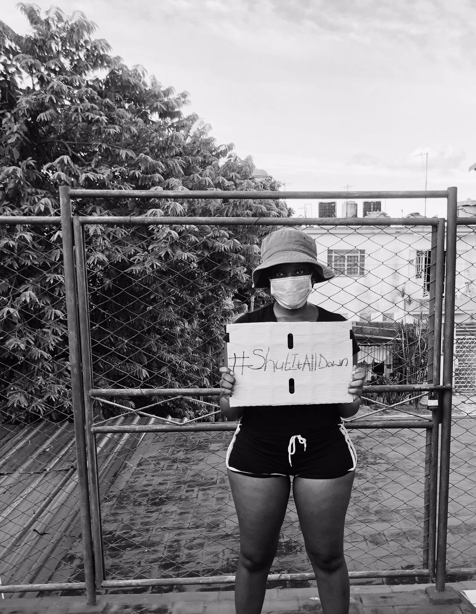 PhiinaMwandingi's tweet image. “Studying abroad and I still carry trauma from living in fear [as a woman] in Namibia.” #ShutItAllDown #ShutItAllDownNamibia