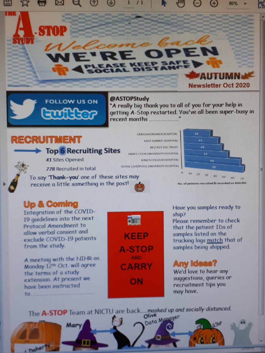 ASTOPStudy's tweet image. Our recent newsletter, any questions or comments get in touch