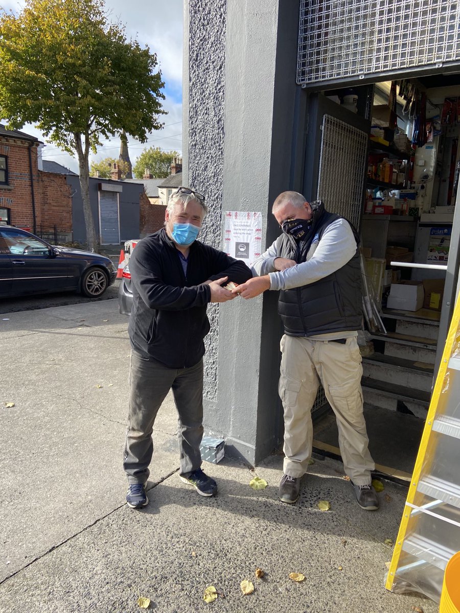 Warm smiles and big handshakes all round as GAA legend Richo receives his last man standing prize