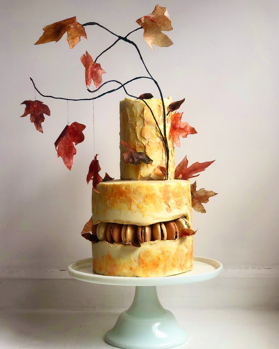Autumn vibes 🧡🍁🍂 #cakes