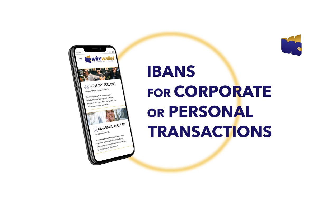 wirewallet's tweet photo. At 𝗪𝗶𝗿𝗲𝗪𝗮𝗹𝗹𝗲𝘁, we offer 𝗘𝗨𝗥 𝗦𝗘𝗣𝗔 𝗜𝗕𝗔𝗡𝘀 for both 𝗯𝘂𝘀𝗶𝗻𝗲𝘀𝘀𝗲𝘀 and 𝗶𝗻𝗱𝗶𝘃𝗶𝗱𝘂𝗮𝗹𝘀.

Open yours today!

#IBAN #EURSEPAIBAN #corporateaccount #personalaccount #digitalbankaccount #wiretransfer #emoney https://t.co/MBgkP2zToP