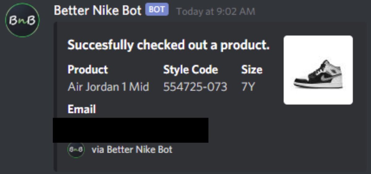 better nike bot coupon