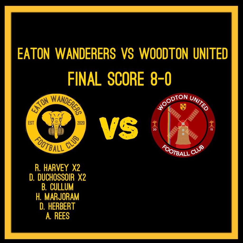 Yesterday’s game resulted in 8-0 Victory.

We led 3-0 at halftime after a fairly competitive first half but took over in the second, scoring another 5 goals.

Players of the match: <a href="/ryanpharvey/">Ryan Harvey</a> and Danny D take the spoils with a brace each in a game where they bossed the midfield