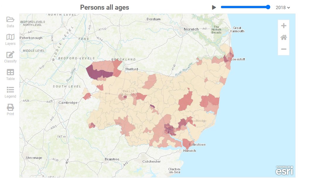 ObserveSuffolk's tweet photo. Did you know that there are a range of maps available on the #SuffolkObservatory?  Alternatively, you can make your own! 

#Data #Map #Local #Suffolk #Statistics 
https://t.co/Yxn2GDpTXV https://t.co/kVUCit5iF1