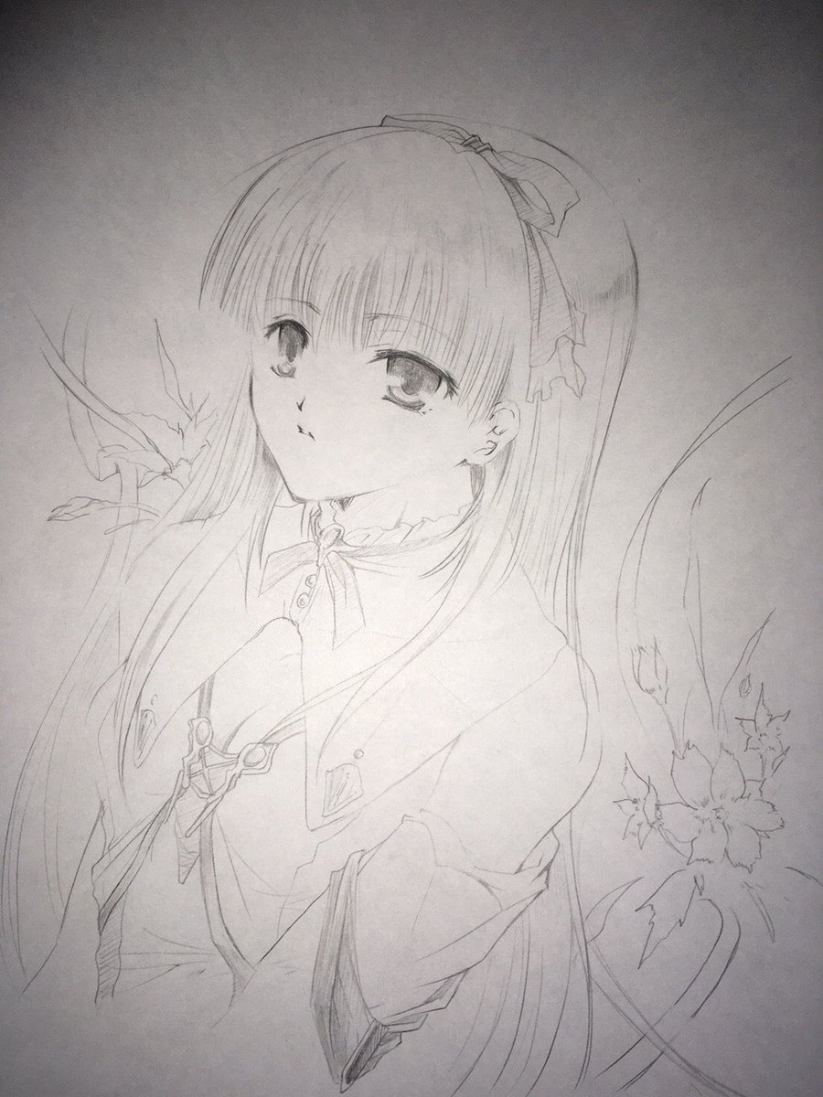 これは中学生の頃に兄のリクエストで描いた大悪司の絵 