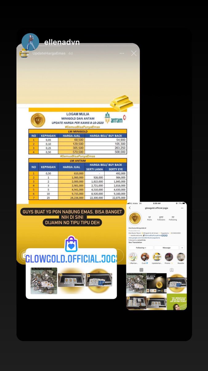 Distributormin5's tweet photo. Yuk nabung !!! #minigold #goldfather #gold #jualbeli #emas #nabungemasyuk https://t.co/tqACklvwok