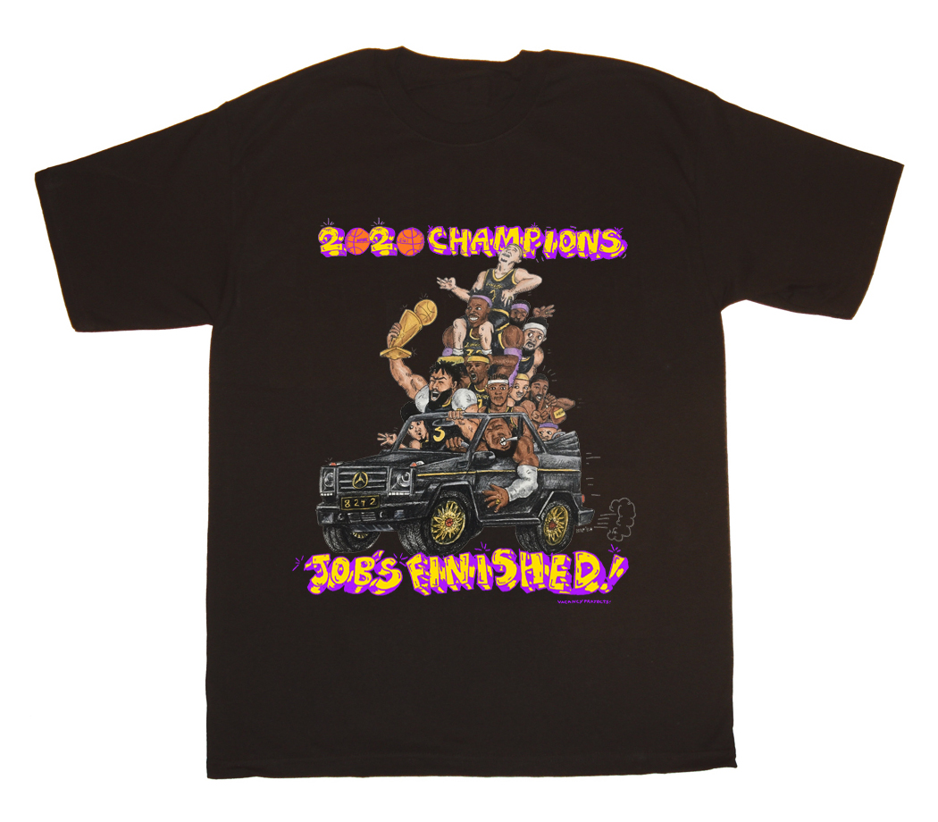 hikristofferson's tweet photo. I meant to post this earlier but was enjoying this win.  Still super emotional.  Anyway, I made this drawing then it turned into a tee!  You can get it now on https://t.co/PUu4q9uSjW 💜💛 #LakeShow #lakers #mvp #LeBronJames #alexcaruso #AnthonyDavis #rondo #kuzma https://t.co/Orkuk6GPpd