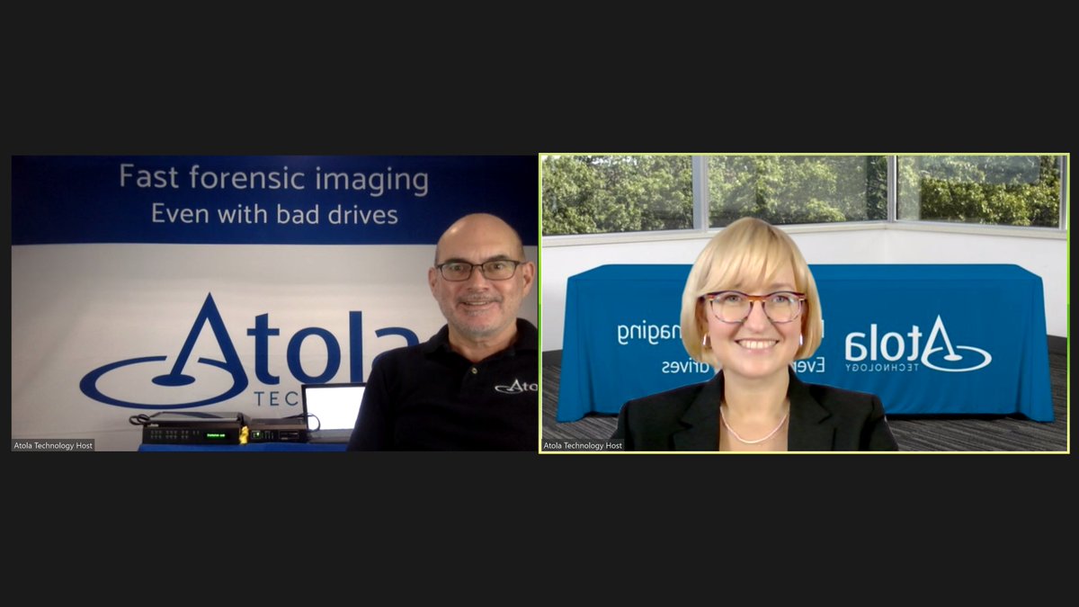 Atola_Insight's tweet image. Forensics Middle East &amp;amp; Africa Conference started today. If you are registered, join us at the Atola virtual booth on October 12 - 14, and don&apos;t miss out on the presentation by our Yulia Samoteykina on Tuesday at 10:55 - 11:30 AM GST (GMT +4)!
#virtualbooth #atolapresentation