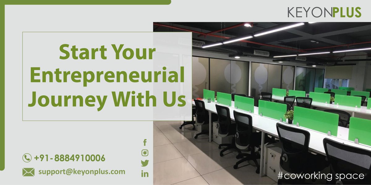keyonplus2's tweet photo. Are You Looking for Fully Furnished Coworking Space for Rent? 
We at Keyonplus are known for building a healthy work environment for all our occupants.
*
*Call @+91 8884910006
#keyonpluscoworkinghub
#coworkinghub #privaterooms #managerrooms #MondayMorning https://t.co/7WoJs0RGVb