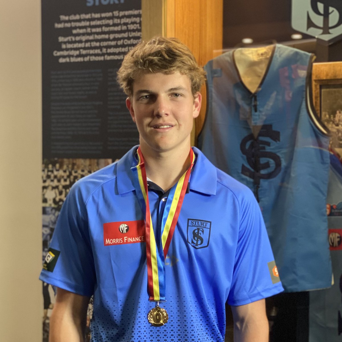 Congratulations Tom on an outstanding season in the U18 <a href="/TorrensUni/">TorrensUni</a>  Cup and taking home the 2020 McCallum Tomkins Medal 🏅

Read more about Tom Powell here: bit.ly/3nDhJNM